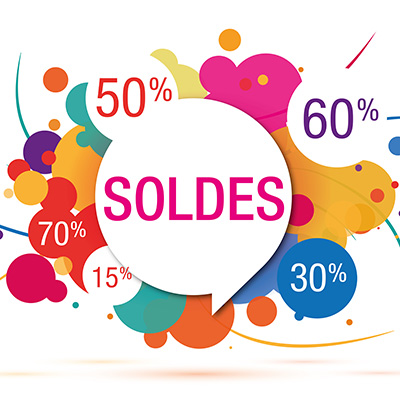 Les SOLDES ont commencé. Les deux prix sont-ils visibles ?